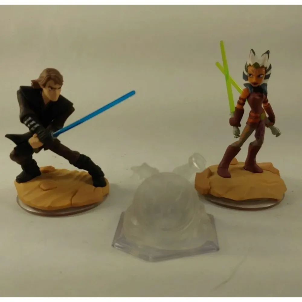 Disney Infinity 3.0 STAR WARS Anakin, Ashoka w Twilight of the Republic 3 pieces